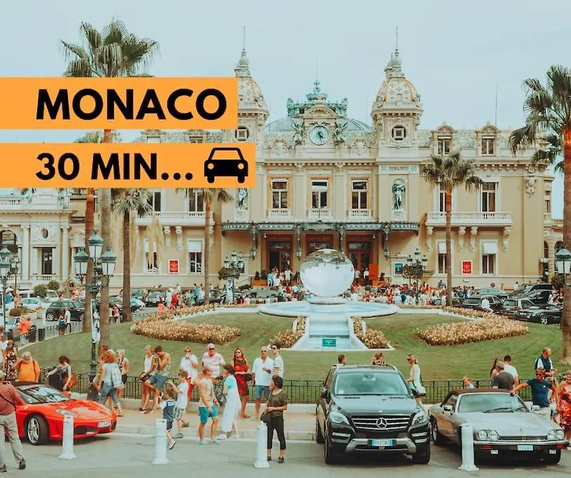 Appartamento Lumineux, Tout Confort, Wifi & Terrace & Parking Saint-Laurent-du-Var Francia